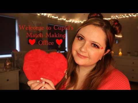 ASMR Welcome To Cupid's Match-Making Office (Doing Your Makeup)
