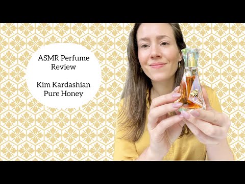 ASMR Perfume Review - Kim Kardashian Pure Honey - Honey, Floral, Powdery, Sweet, Beeswax, Gourmand