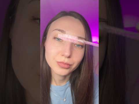ASMR Brushing Eyelashes #asmr