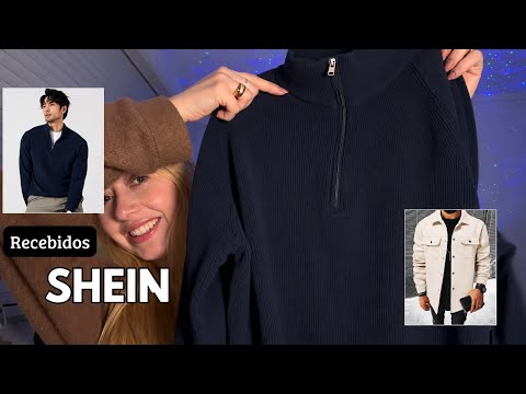 ASMR - Recebidos da SHEIN | Roupas masculinas 