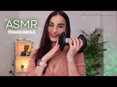 ASMR Masaje Relajante para ti 🤍​ | Duerme SIN INTERRUPCIONES