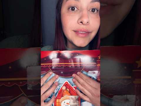 Finalizando Calendario de adviento p1♥️ #asmr #christmas #navidad #asmrcommunity #visualtingle