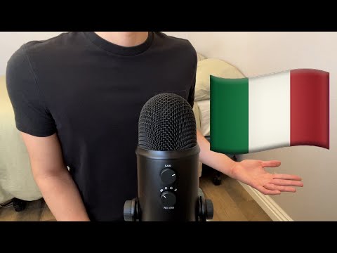 ASMR | Learn Italian with me (ASMR in Italiano)