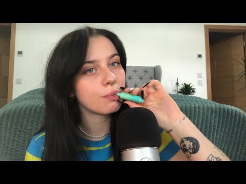 ASMR vaping + gum chewing