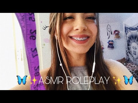 ASMR | ROLEPLAY | Te tomo tus medidas📐📏 | Susurros relajantes | Andrea ASMR 🦋