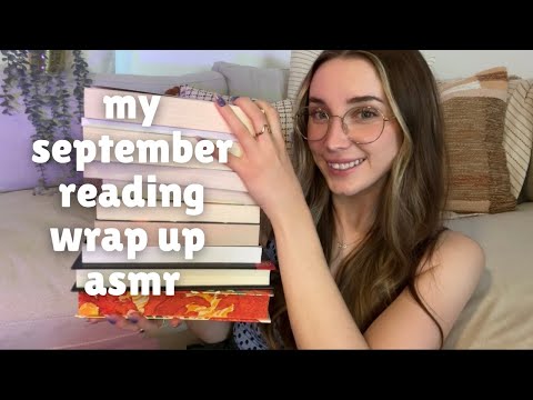 ASMR The 10 Books!! I Read in September 📚 Monthly Reading Wrap Up 🤗