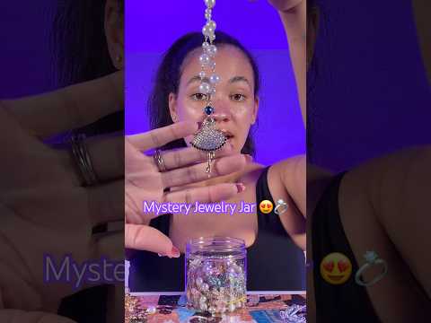 Part 2 of my 2 jar Mystery Jewelry Jar #asmr #shorts
