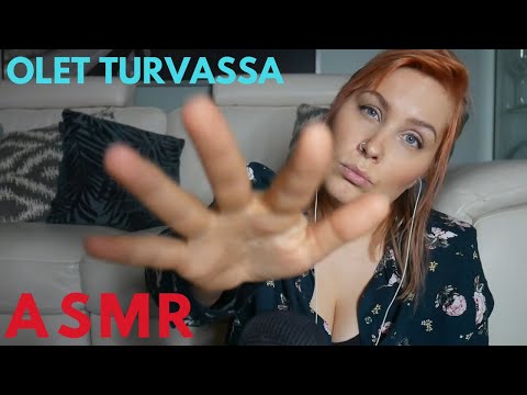 Rentoudu, olet turvassa. ASMR SUOMI Personal attention