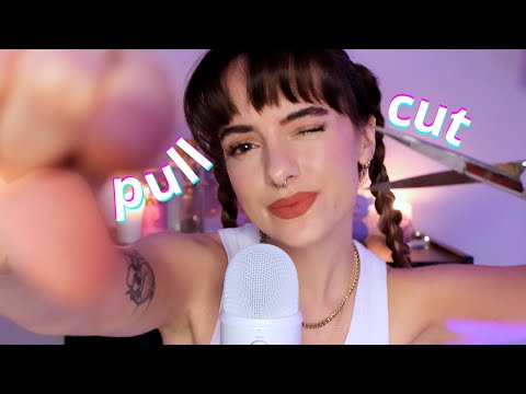 ASMR FR | J'enlève tes ondes négatives en douceur ✂️ (✨ très tingly ✨)