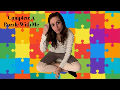 [ASMR] Come Over And Lets Do A Puzzle Together (Relaxing & Personal)