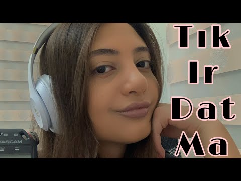 TÜRKÇE ASMR || RAHATLATICI TIKIRTI SESLERİ İLE UYUYUN 💤