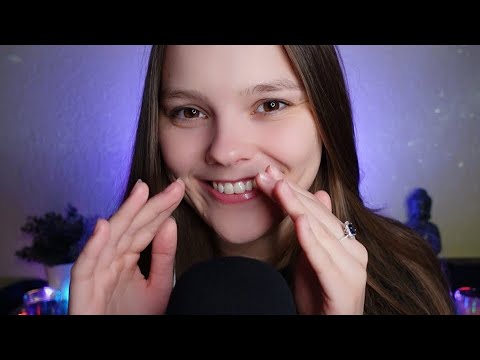 ASMR Christmas Trigger Words 🎅🎄⛄ Close Up Whispering From Ear To Ear (English & German)