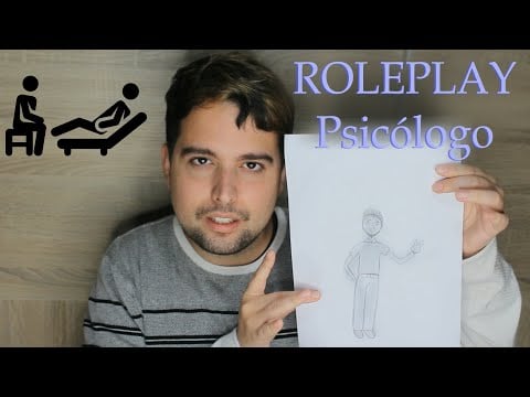 ASMR español 💙 RP 💙 Psicólogo analiza tu dibujo Soft Spoken 💕