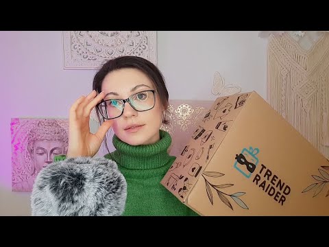 ASMR TrendRaider Unboxing (nützlich!😀) DAY AND NIGHT 🌞🌙 November Box 2023 | ASMR Deutsch/German