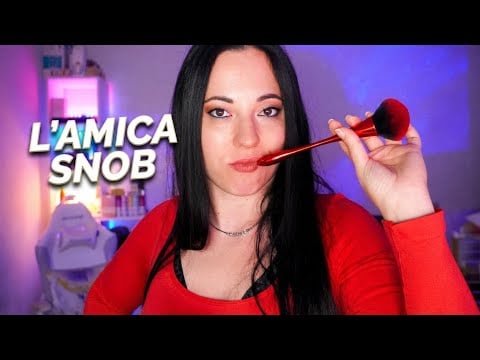 La tua amica snob ti ignora mentre parli ASMR ROLEPLAY