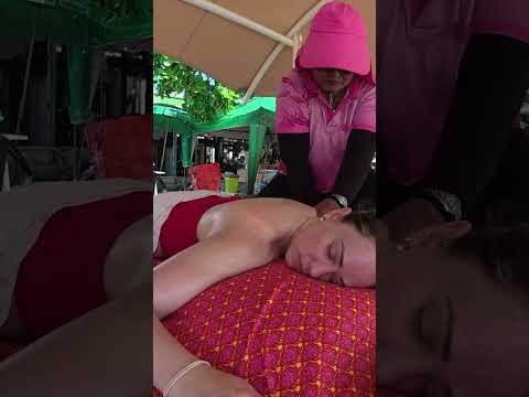 El inigualable MASAJE TAILANDÉS que te hará viajar a PHUKET 🇹🇭 #relax #massage #short #thaimassage