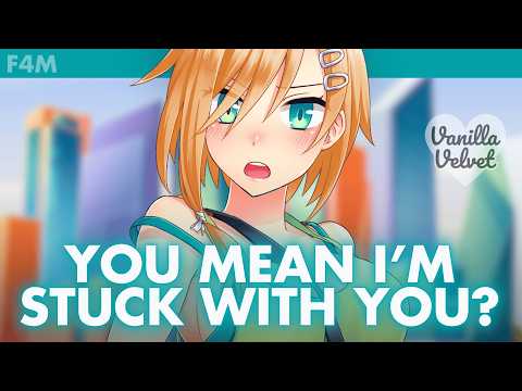 Handcuffed to Your Bratty Mean Girl Crush! (Nerdy Male Listener • Enemies to More • Stuck Together)