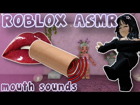 Roblox ASMR | toilet paper roll mouth sounds! (Melanie Martinez Portals Obby)