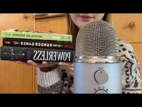 ASMR Whispering About Books I’ve Read Recently 📚