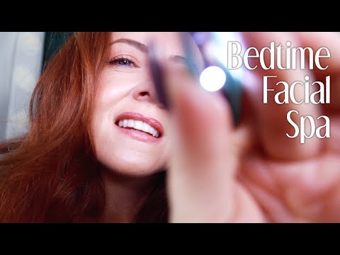 ASMR Bedtime Steam Facial 🌟 Stress & Anxiety Relief