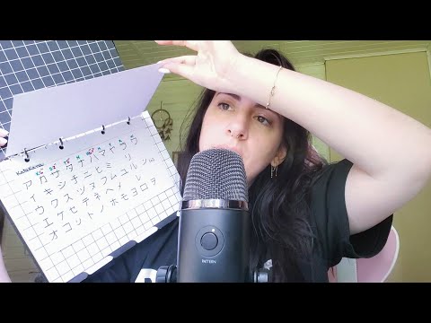 ASMR ~ Mostrando meu Material Escolar 2024