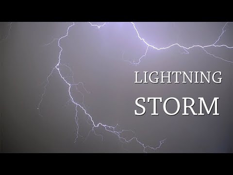 Lightning storm