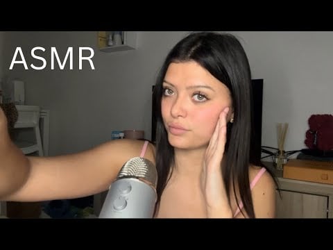 ASMR pour ceux qui adore les mouths sounds et hand movement 
