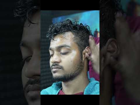 Indian Barber Head Massage Therapy #shorts