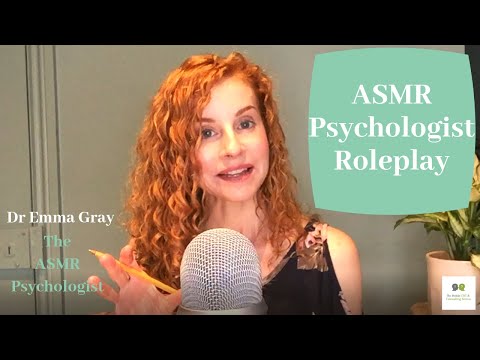 ASMR Psychologist Roleplay: 1st Session (Whisper)