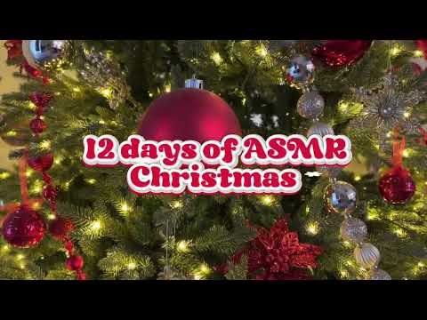 12 days of ASMR Christmas intro- starting today 🎄🎅🏼