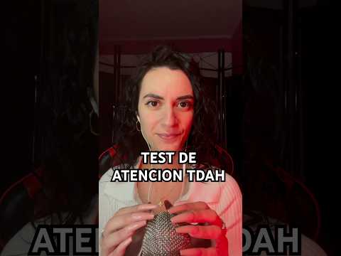 ASMR Test atención TDAH #asmr #shorts