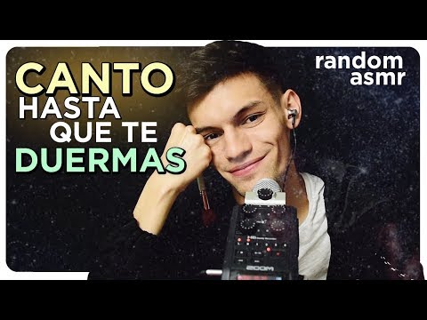 ASMR - CANTO hasta que te DUERMAS - ASMR Español - Mol