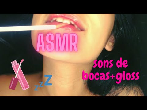 ASMR Caseirinho-sons de gloss+sons de bocas e vários triggers