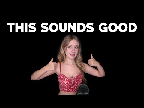 ASMR that sounds really good