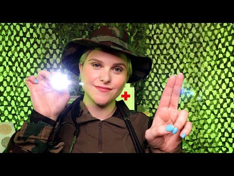 British Army Medic: Full ASMR Physical Examination