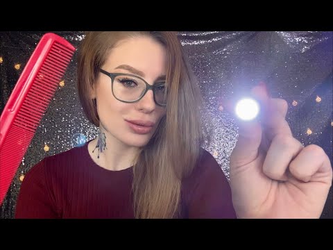 ASMR Camera Combing, Light Tracking (Pin Light Effect)