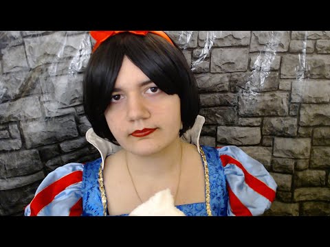 ASMR Halloween Roleplay: Snow White Takes Care of You 🍎