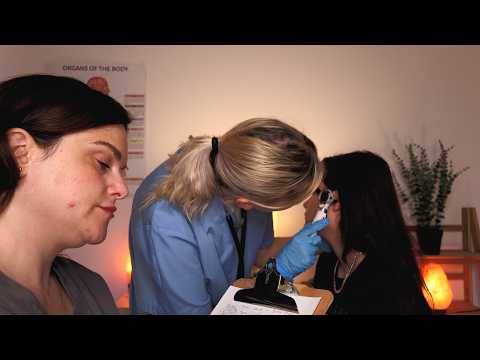 ASMR Real Person Student Doctor Check | Assessing & Advising