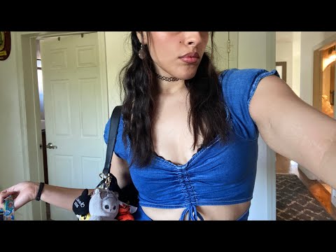 1-Minute ASMR | Showing you my Outfit & Makeup for Date