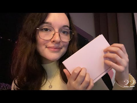 ASMR ~ Un merveilleux tapping pour bien dormir  (calendryumm 22)