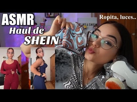 ASMR Haul de SHEIN👗TRY ON HAUL | (Unboxing, talking, tapping) | ASMR español para dormir | Pandasmr