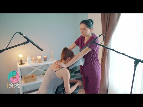 Sleep-Inducing ASMR Chair Massage