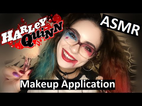 Harley Quinn Does Ur MAKEUP For HALLOWEEN ~ Girlfriend RP ASMR