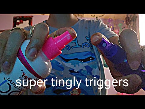 ASMR fast random triggers(❗️SUPER TINGLY❗️)