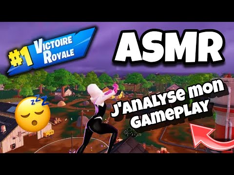 ASMR sur FORTNITE J'analyse mon gameplay ✨😴