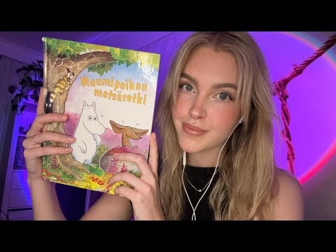 ASMR SUOMI luen sulle iltasadun ☁️ | reading you a bed time story