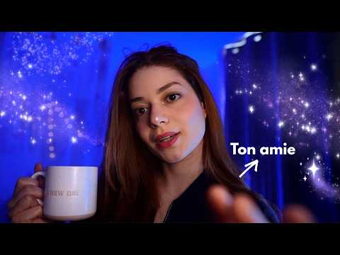 ASMR : Tu veilles jusque tard chez ton amie ! (Roleplay Soft Spoken)