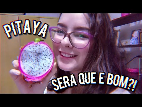 PROVANDO PITAYA! (ASMR)