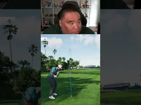 Golf With Me on PGA Tour 2k25 #asmr #shorts