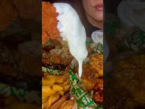 WINGSTOP CHICKEN STRIPS #asmr #food #chicken #wingstop #eating